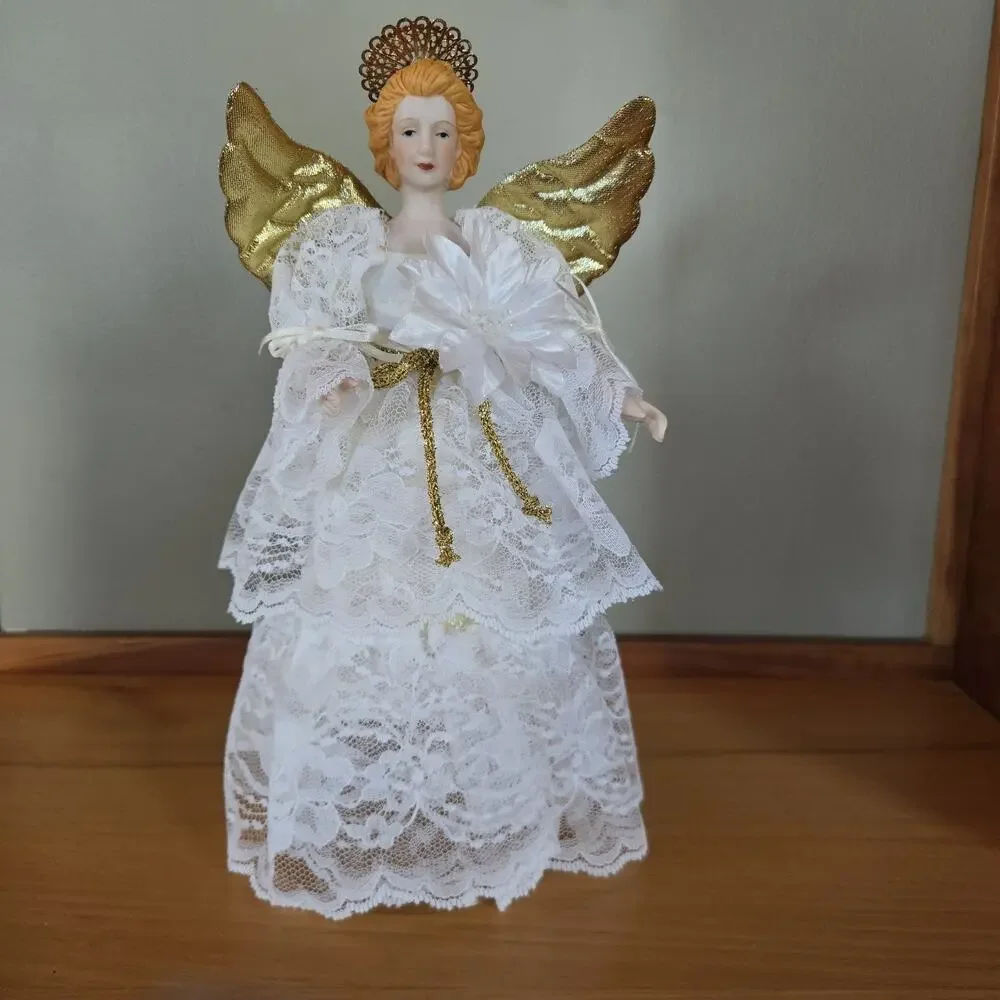 VTG Angel Christmas Tree Topper 10